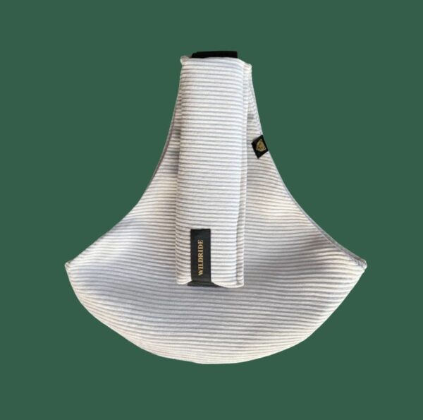 Autokreslini.lv | RIB CORDUROY bērnu pārnēsāšanas soma krāsa Cream rib bilde #1