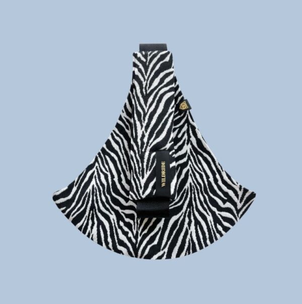 Autokreslini.lv | PREMIUM bērnu pārnēsāšanas soma krāsa Black zebra bilde #1