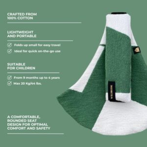 WILDRIDE PREMIUM bērnu pārnēsāšanas soma krāsa Green graphic