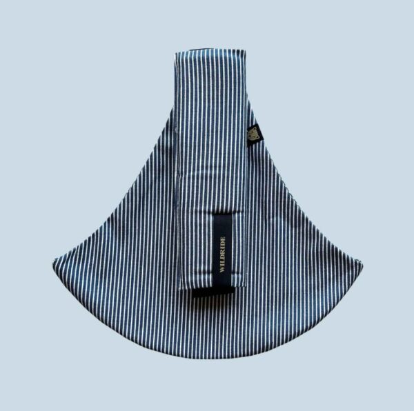 Autokreslini.lv | SUMMMER bērnu pārnēsāšanas soma krāsa Indigo denim stripe bilde #1
