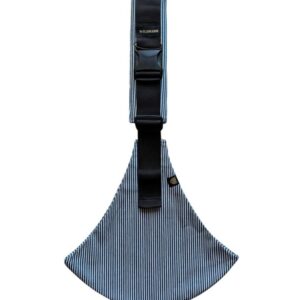 WILDRIDE SUMMMER bērnu pārnēsāšanas soma krāsa Indigo denim stripe