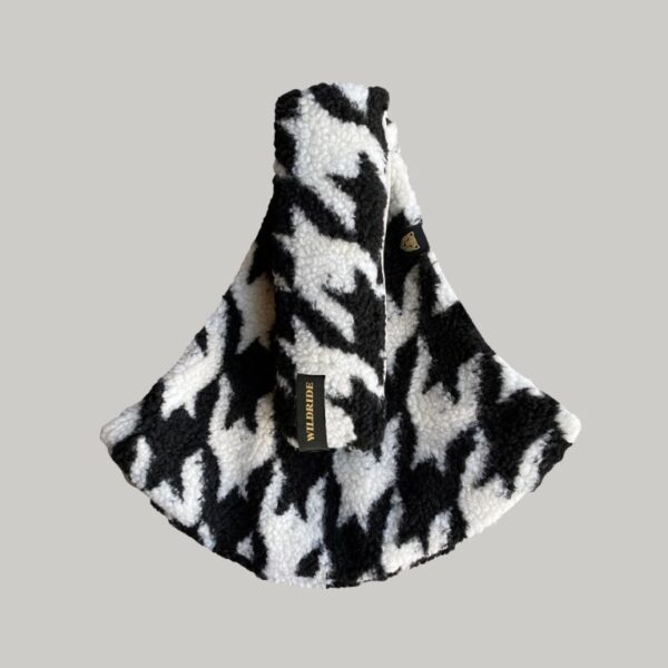 Autokreslini.lv | WINTER bērnu pārnēsāšanas soma krāsa Teddy houndstooth bilde #1