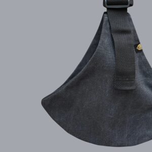 WILDRIDE WINTER bērnu pārnēsāšanas soma krāsa Charcoal