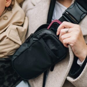 WILDRIDE Premium maks pārnēsāšanas somai krāsa Melna