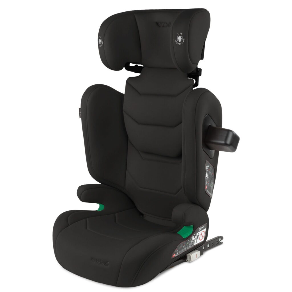 Kidwell TENDO Isofix autokrēsliņš bērniem 100-150cm krāsa Black