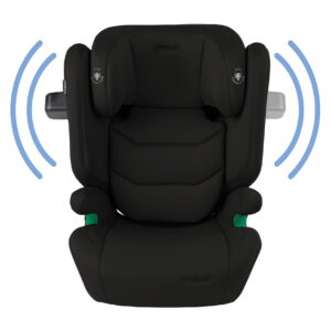Kidwell TENDO Isofix autokrēsliņš bērniem 100-150cm krāsa Black