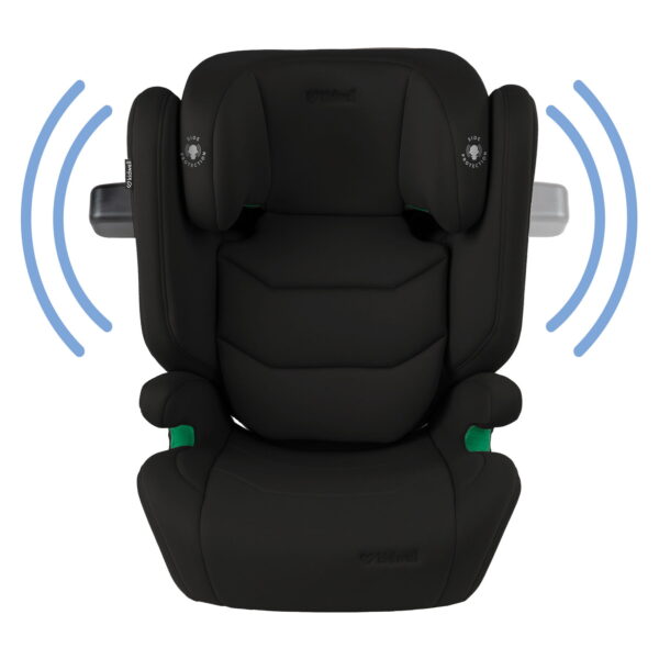 Autokreslini.lv | TENDO Isofix autokrēsliņš bērniem 100-150cm krāsa Black bilde #13