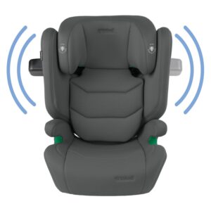 Kidwell TENDO Isofix autokrēsliņš bērniem 100-150cm krāsa Grey