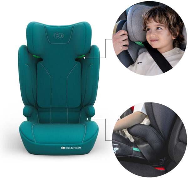 Autokreslini.lv | I-Spark 2 PLUS autokrēsliņš bērniem 100-150cm krāsa Green bilde #11