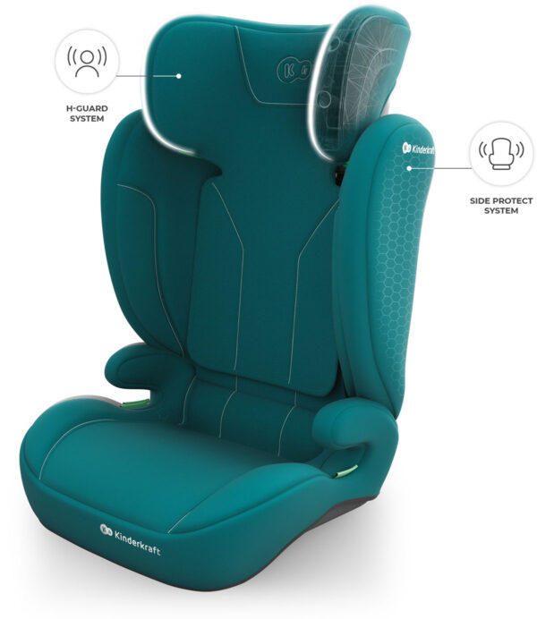 Autokreslini.lv | I-Spark 2 PLUS autokrēsliņš bērniem 100-150cm krāsa Green bilde #7