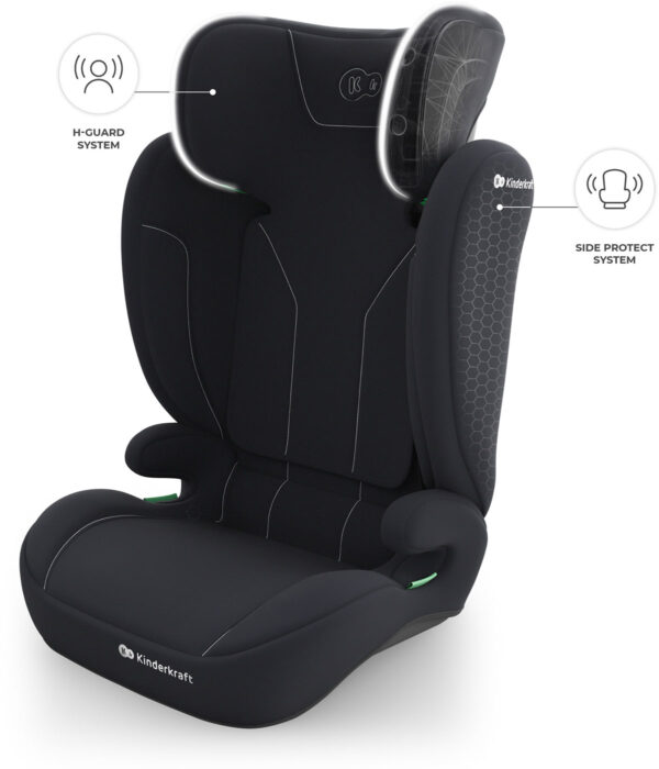 Autokreslini.lv | I-Spark 2 PLUS autokrēsliņš bērniem 100-150cm krāsa Black bilde #7