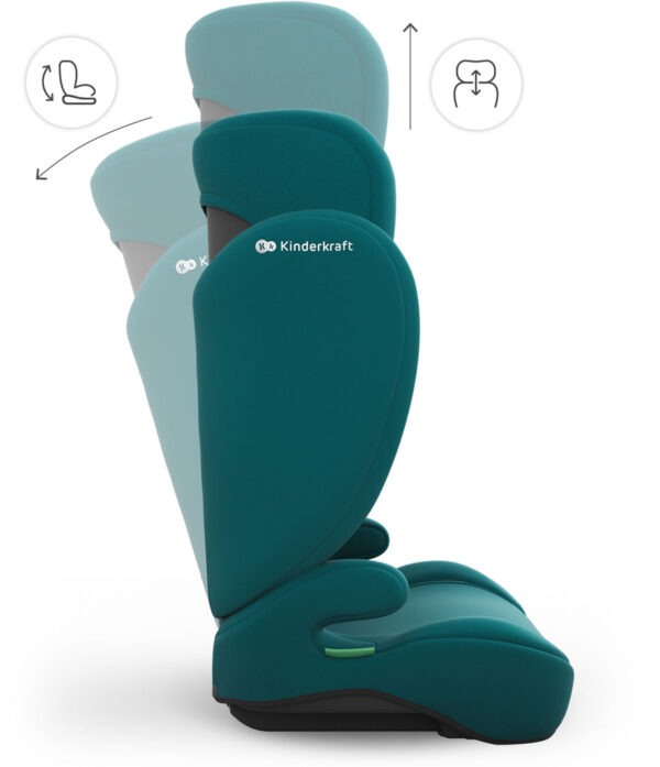 Autokreslini.lv | I-Spark 2 PLUS autokrēsliņš bērniem 100-150cm krāsa Green bilde #9