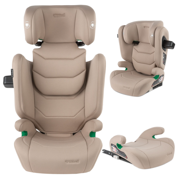 Autokreslini.lv | TENDO Isofix autokrēsliņš bērniem 100-150cm krāsa Beige bilde #3
