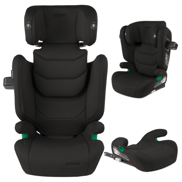 Autokreslini.lv | TENDO Isofix autokrēsliņš bērniem 100-150cm krāsa Black bilde #3