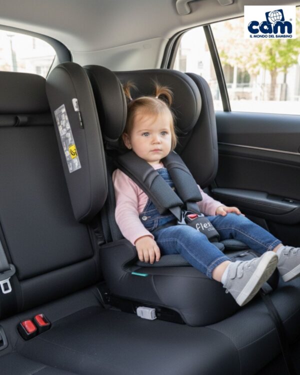 Autokreslini.lv | FLEXY I-Size autokrēsliņš bērniem 76-150cm krāsa Black bilde #11