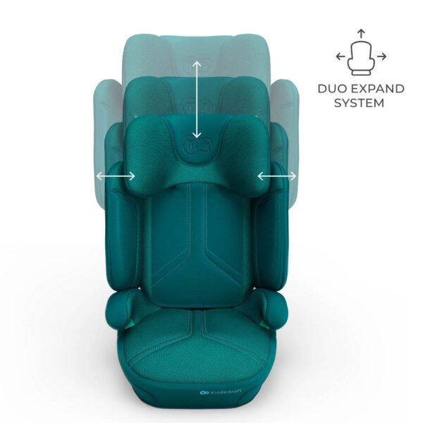 Autokreslini.lv | Xpand 2 PRO autokrēsliņš bērniem 100-150cm krāsa Green bilde #23
