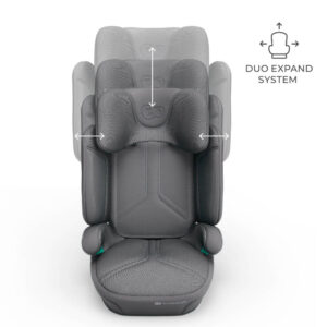Kinderkraft Xpand 2 PRO autokrēsliņš bērniem 100-150cm krāsa Grey