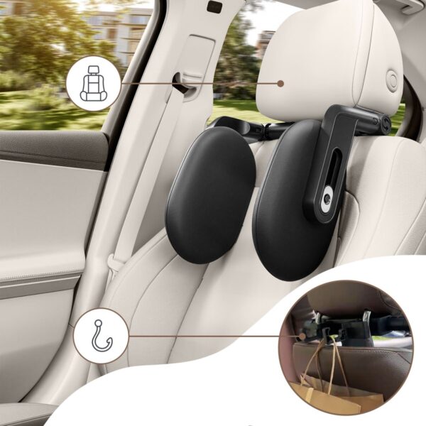 Autokreslini.lv | Adjustable Memory Foam Car Headrest galvas balsts automašīnā bilde #7