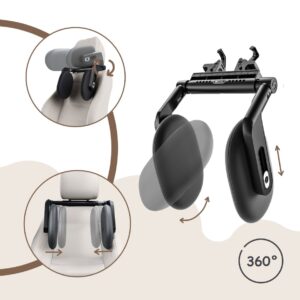 Sipo Adjustable Memory Foam Car Headrest galvas balsts automašīnā