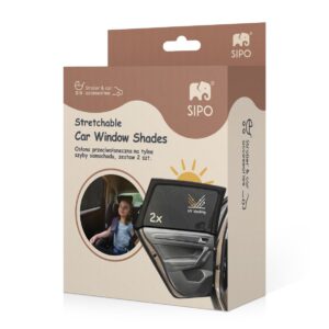 Sipo Car Window Shades XL automašīnas logu saulesaizsargi 2gab.