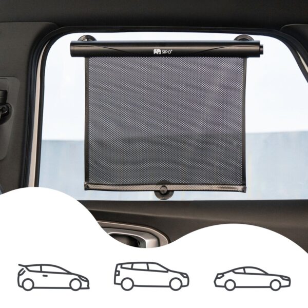 Autokreslini.lv | Car Roller Sunshade automašīnas logu saulessargs 2gab. bilde #7