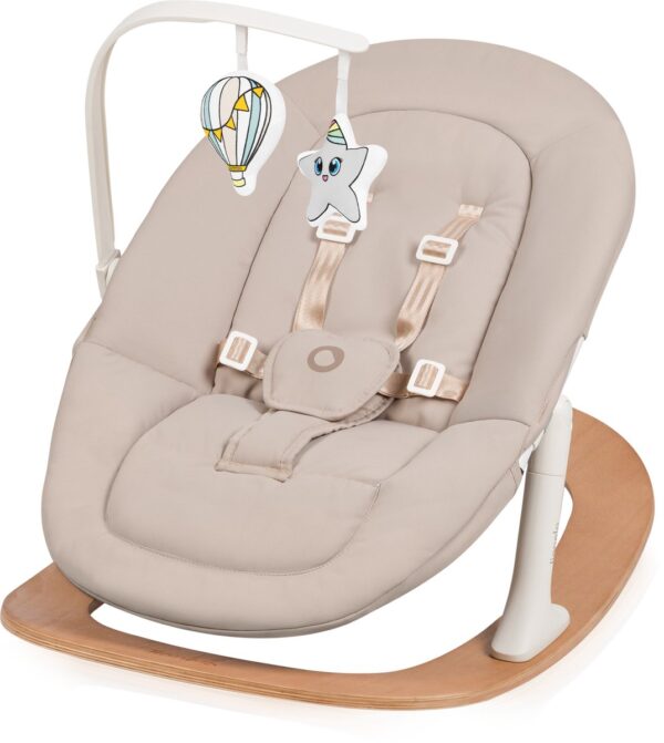 Autokreslini.lv | CELIA set barošanas krēsla komplekts bērniem krāsa WHITE NATURAL WOOD bilde #13