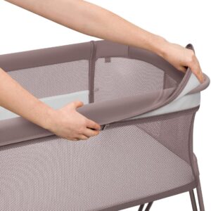 Lionelo LUNA mazuļu gultiņa krāsa BEIGE TAUPE