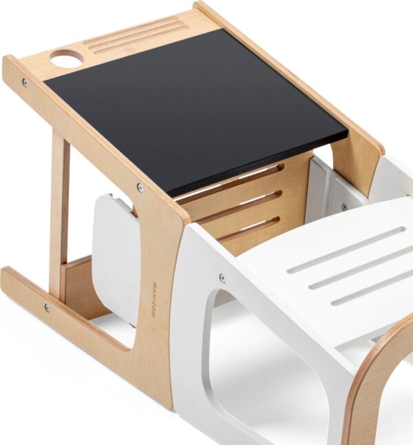 Autokreslini.lv | TOUCAN 3in1 Learning Tower mācību tornis un galdiņš bērniem krāsa NAT bilde #11