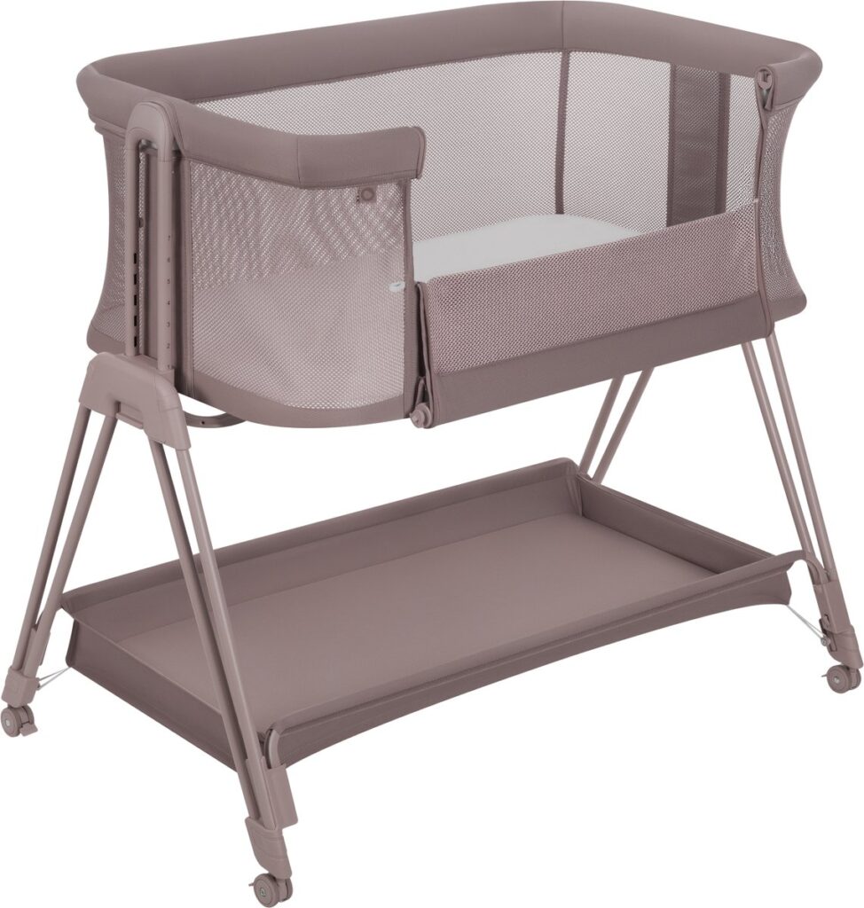 Lionelo LUNA mazuļu gultiņa krāsa BEIGE TAUPE