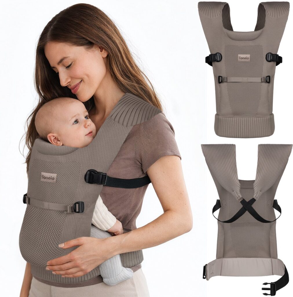 Lionelo MABEL ergosoma mazuļiem krāsa Beige Taupe