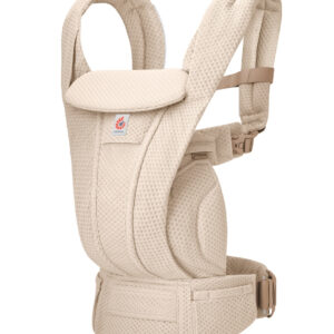 ERGOBABY Omni Deluxe Mesh mazuļu ergosoma/ķengursoma krāsa Natural Beige