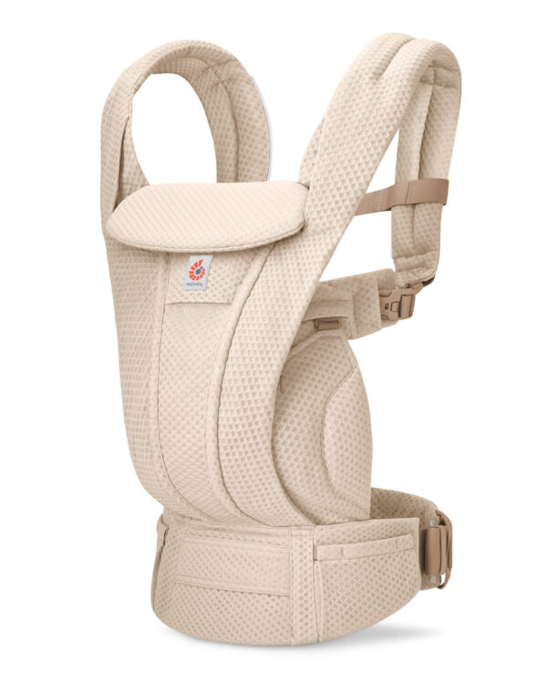 Autokreslini.lv | Omni Deluxe Mesh mazuļu ergosoma/ķengursoma krāsa Natural Beige bilde #7