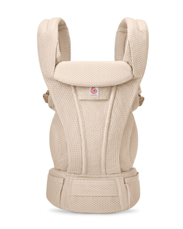 Autokreslini.lv | Omni Deluxe Mesh mazuļu ergosoma/ķengursoma krāsa Natural Beige bilde #1