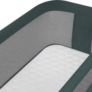 Lionelo JODIE mazuļu gultiņa krāsa GREEN GRAPHITE