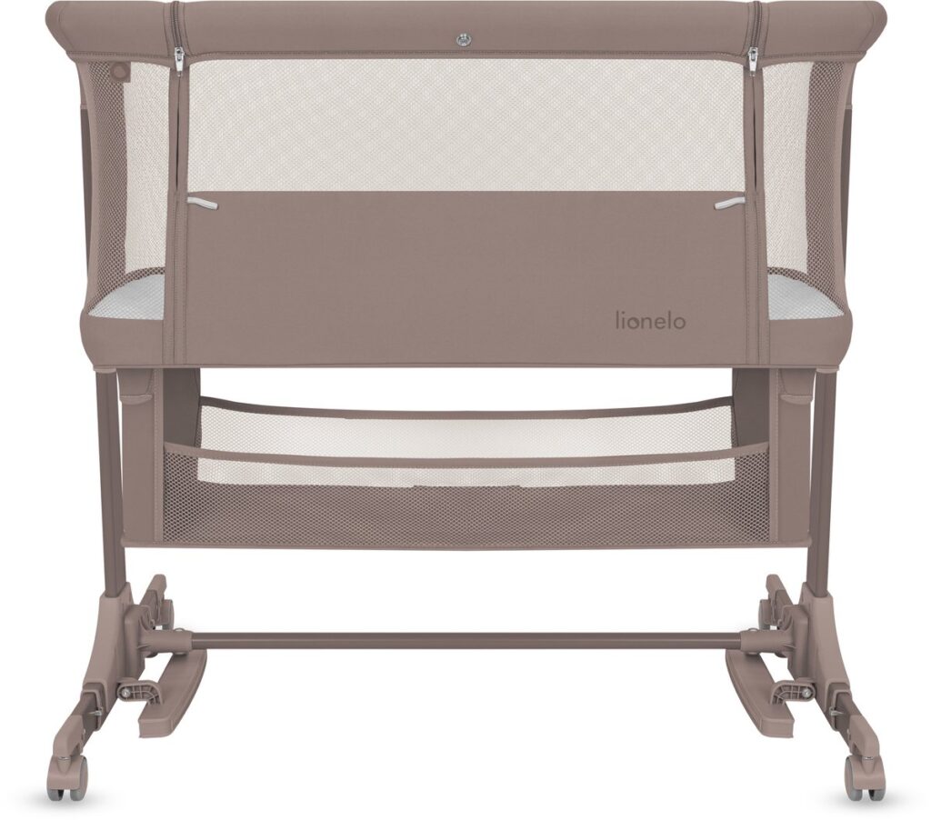 Lionelo JODIE mazuļu gultiņa krāsa BEIGE TAUPE