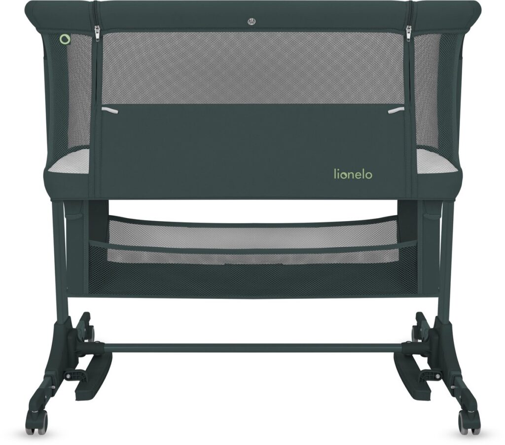 Lionelo JODIE mazuļu gultiņa krāsa GREEN GRAPHITE