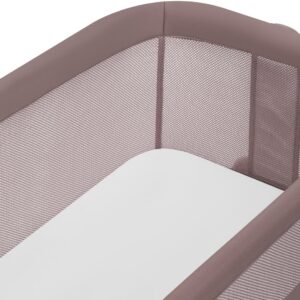Lionelo LUNA mazuļu gultiņa krāsa BEIGE TAUPE