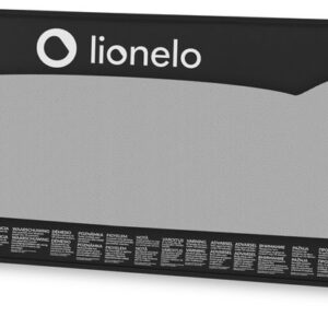 Lionelo EVA gultas malas aizsargs krāsa BLACK ONYX