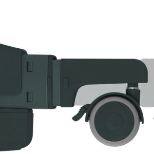 Lionelo JODIE mazuļu gultiņa krāsa GREEN GRAPHITE