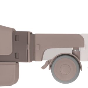 Lionelo JODIE mazuļu gultiņa krāsa BEIGE TAUPE