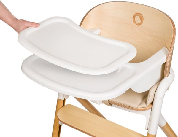Autokreslini.lv | CELIA set barošanas krēsla komplekts bērniem krāsa WHITE NATURAL WOOD bilde #31