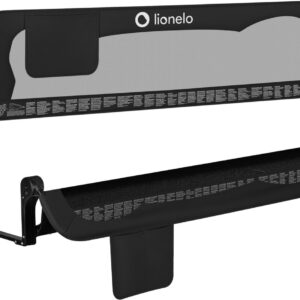 Lionelo EVA gultas malas aizsargs krāsa BLACK ONYX