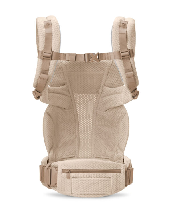 Autokreslini.lv | Omni Deluxe Mesh mazuļu ergosoma/ķengursoma krāsa Natural Beige bilde #9