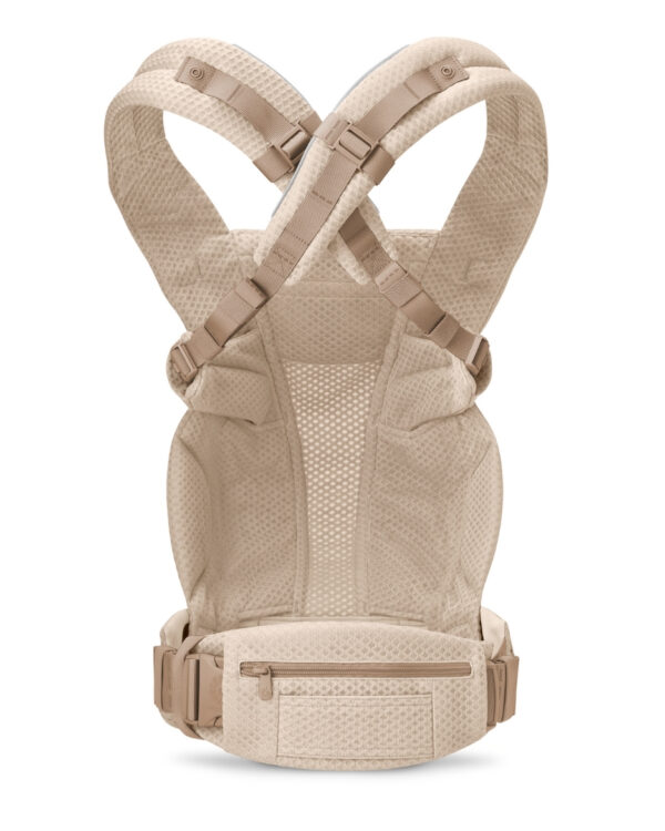 Autokreslini.lv | Omni Deluxe Mesh mazuļu ergosoma/ķengursoma krāsa Natural Beige bilde #11