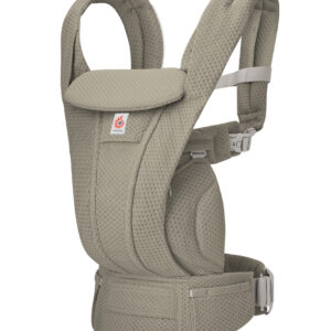 ERGOBABY Omni Deluxe Mesh mazuļu ergosoma/ķengursoma krāsa Soft Olive