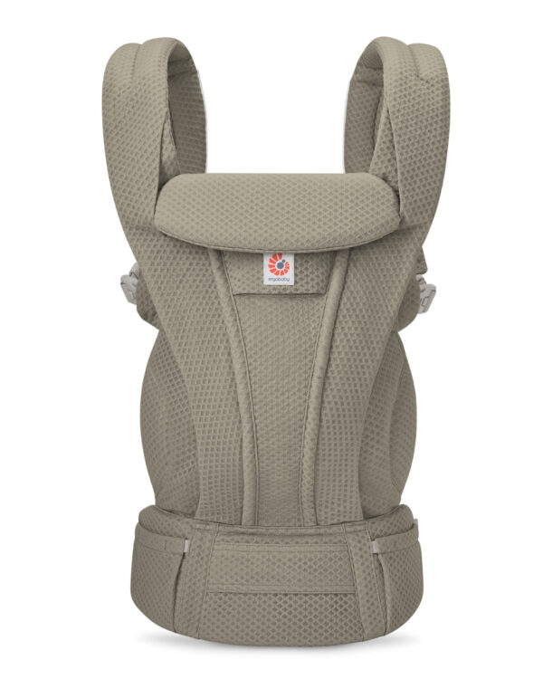 Autokreslini.lv | Omni Deluxe Mesh mazuļu ergosoma/ķengursoma krāsa Soft Olive bilde #1