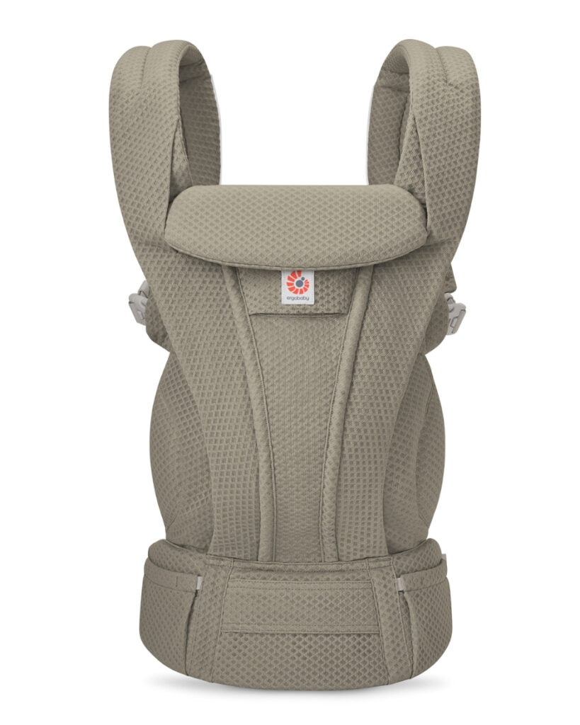 ERGOBABY Omni Deluxe Mesh mazuļu ergosoma/ķengursoma krāsa Soft Olive