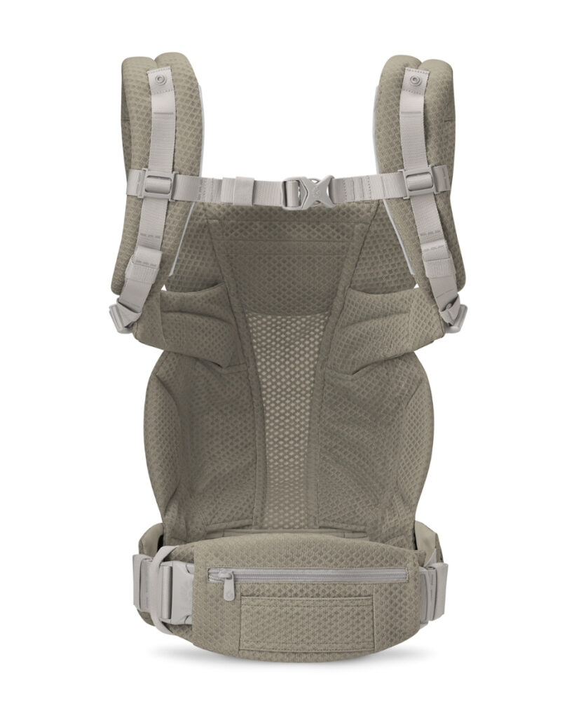 ERGOBABY Omni Deluxe Mesh mazuļu ergosoma/ķengursoma krāsa Soft Olive