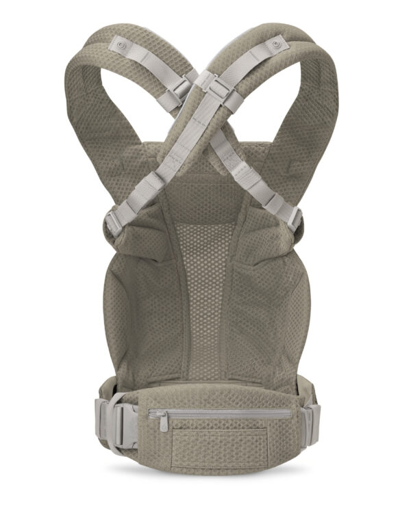 Autokreslini.lv | Omni Deluxe Mesh mazuļu ergosoma/ķengursoma krāsa Soft Olive bilde #11