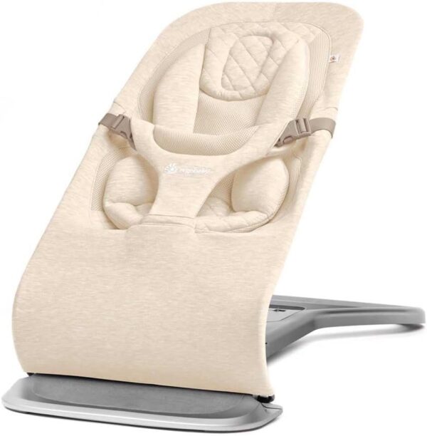 ERGOBABY Evolve Knit 3in1 šūpuļkrēsls mazuļiem krāsa Cream